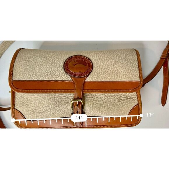 Dooney & Bourke All Weather Pebbled Leather Surry Crossbody Handbag Vintage - Picture 7 of 15